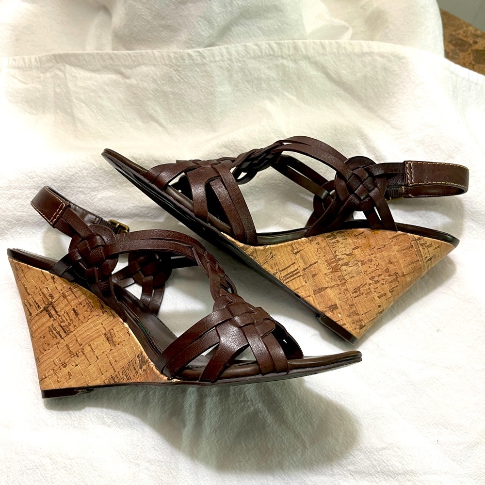 Lauren by Ralph Lauren Delaney Wedge Size 7 1/2 B